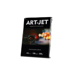 Papel fotografico art jet 200gr  x 20