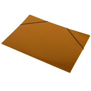 Carpeta Hasenauer 3 Solapas C/elast Marron Nº6 (do