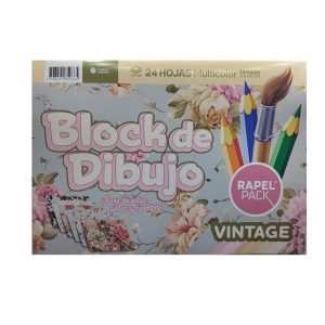 Block IGC VINTAGE N° 5 X 24 hojas