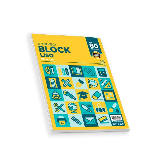 Block Liso IGC A5