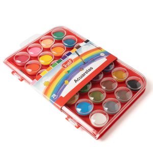 Acuarela de 28 pastillas Trabi