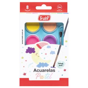 Acuarela Pastel de 8 pastillas