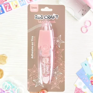 Cinta Adhesiva Retractil Ibicraft Doble Faz 5mmx3m