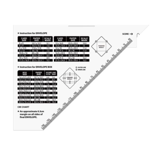 TABLERO DE MARCADO/PLEGADO 30.5 x 17cm - Imagen 4