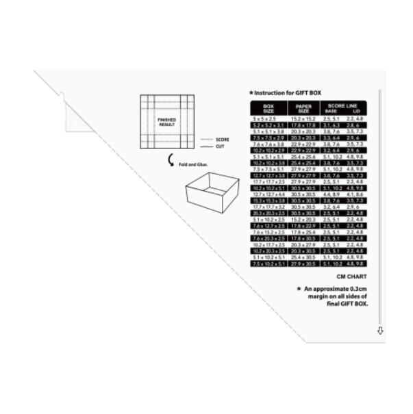 TABLERO DE MARCADO/PLEGADO 30.5 x 17cm - Imagen 5