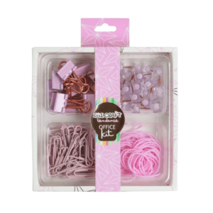 SET IBICRAFT TENDANCE CLIP/CHINCHE/BINDER/GOMA ROS