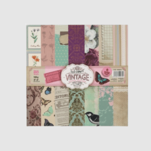 Papel P/scrap Ibi Craft Vintage 20x20 180gr 28hjs
