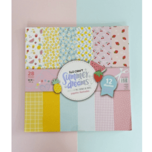IBICRAFT PAPEL P/SCRAP 30*30cm 160grs 28Hjs SUMMER