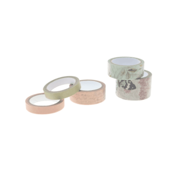 WASHI TAPE BOX 5 ROLLOS de 4mts BUTTERFLIES EDITIO - Imagen 3