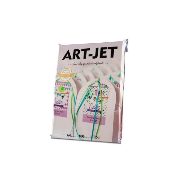 Papel fotografico autoadhesivo 135g x 100