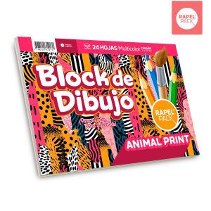 Block IGC ANIMAL PRINT N° 5 X24 hojas