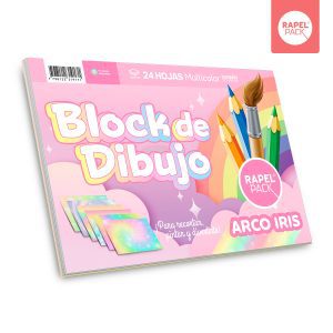 Block IGC Cartulina Fantasia Arco Iris
