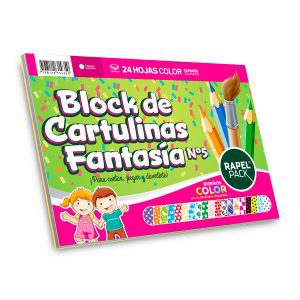 Block IGC Cartulina Fantasia  Surtidas