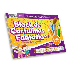 Block IGC Cartulina Fantasia  Multicolor