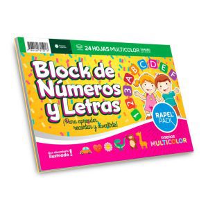 Block IGC LETRAS Y NÚMEROS N° 5