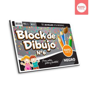 Block de Dibujo Nº6 NEGRO IGC