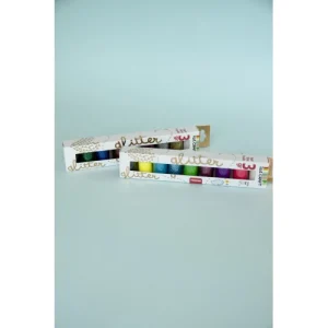 GLITTER POLVO SET 9 COLORES 3grs C/U PASTELES