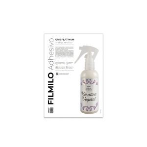 Filmino  Adhesivo Gris PLatinum x 20
