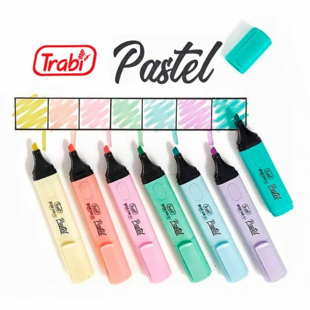 Trabi Resaltador Pastel Rosa osc