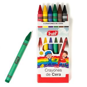Crayones de Cera x 6 Surtido
