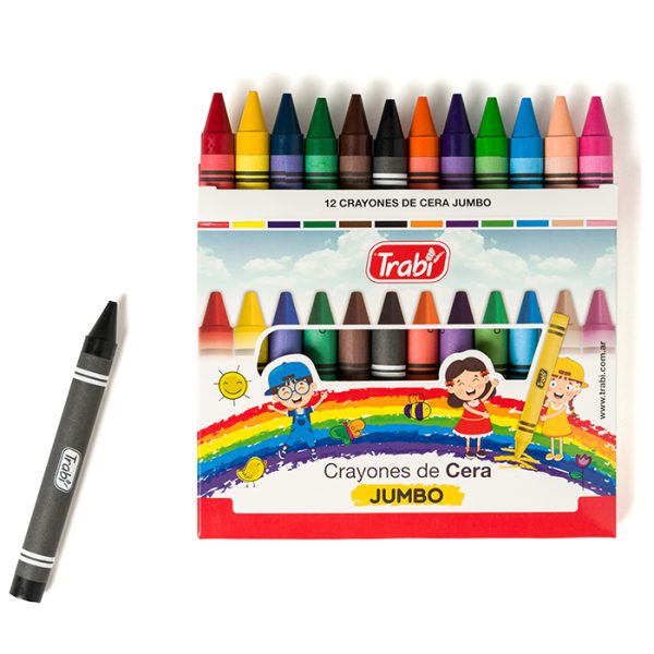 Crayones  de Cera x 12 Surtido