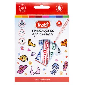 Marcador para tela Trabi x 8