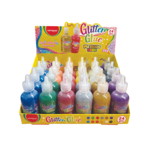 ADHESIVO GLITTER de 30 grs. Colores