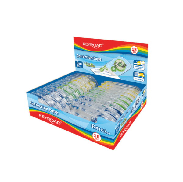 CINTAS CORRECTORAS DE 5MM X 6M  kEYROAD