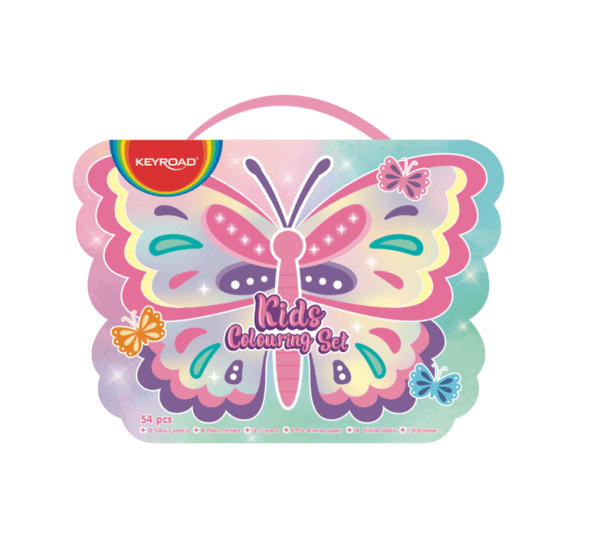 MALETÍN PARA COLOREAR MARIPOSA