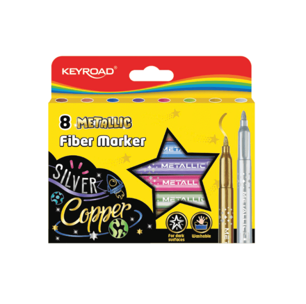 MARCADORES METALIZADOS CON GLITTER 8