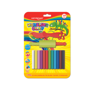 PLASTILINA X 12 COLORES CON HERRAMIENTAS Y MOLDES.