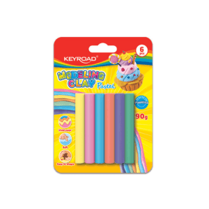 PLASTILINA X 6 COLORES PASTEL 90 grs.