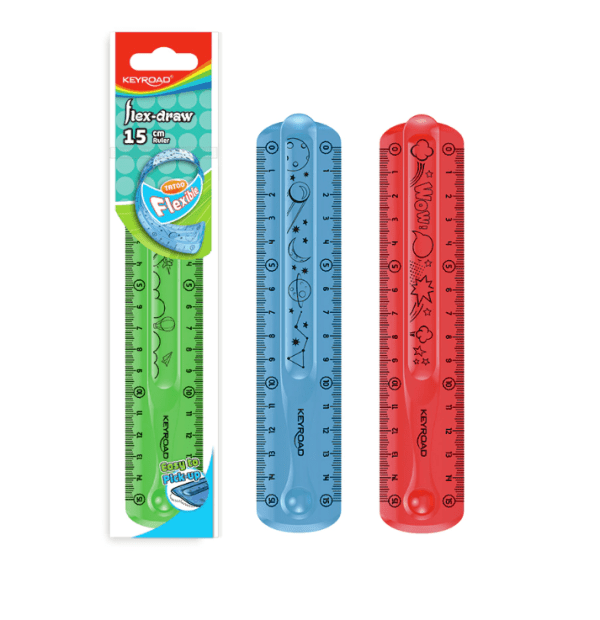 REGLA FLEXIBLE DE 15 c
