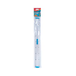REGLA KEYROAD ESCOLAR DE ALUMINIO X 20 CM.