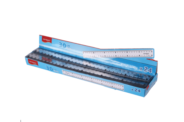 REGLA PLÁSTICA DE 30 CM  Keyroad