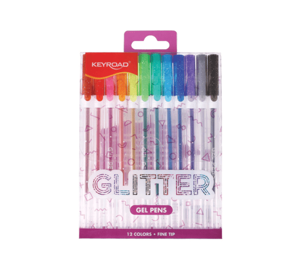 ROLLER GEL GLITTER, PUNTA FINA DE 1,0 MM