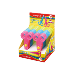 TIJERA ESCOLAR PLASTICA DE 12 cm