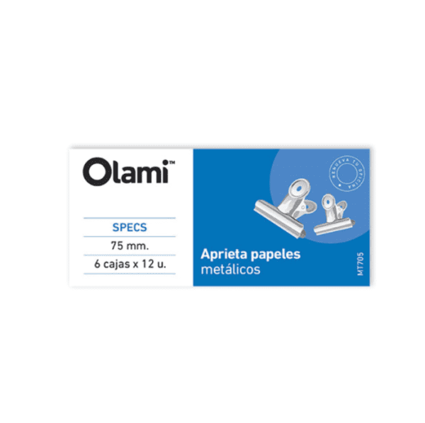 Aprieta Papel metalico 50 Olmai