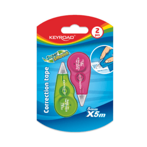 BLISTER X 2 CINTAS CORRECTORAS DE 5MM X 5M