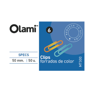 CLIP COLOR Nº 6 50 mm