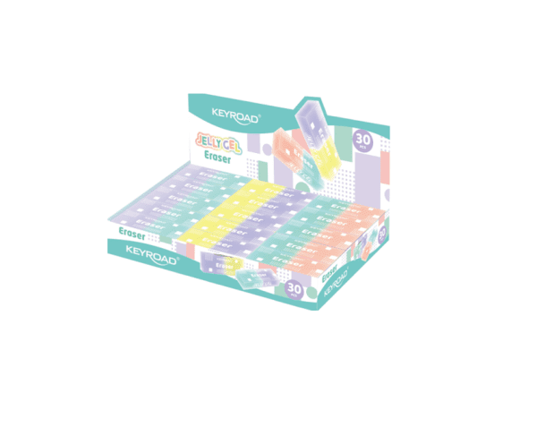 GOMA DE BORRAR DUO COLOR JELLY GEL