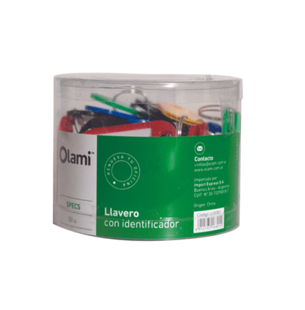LLAVEROS IDENTIFICADOR C/U
