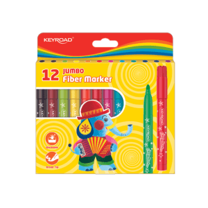 MARCADORES DE COLORES JUMBO X 12 un.