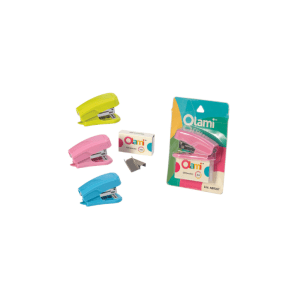 MINI ABROCHADORA Nº 26/6 COLORES PASTEL + 400 BROC