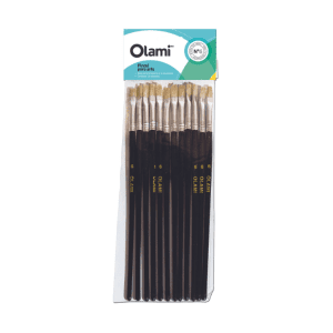 PINCEL ESCOL CHATO CERDA Nº 18  Olami