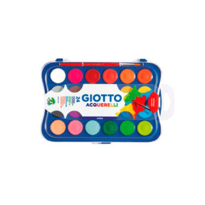 Acuarela Giotto X 24 Colores Bandeja + Pincel