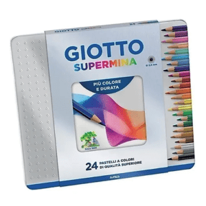 Lapiz Color Giotto Supermina X24u. Lata
