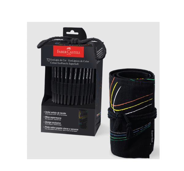 Ecolapiz Faber Supersoft Con Estuche X72u - Imagen 2