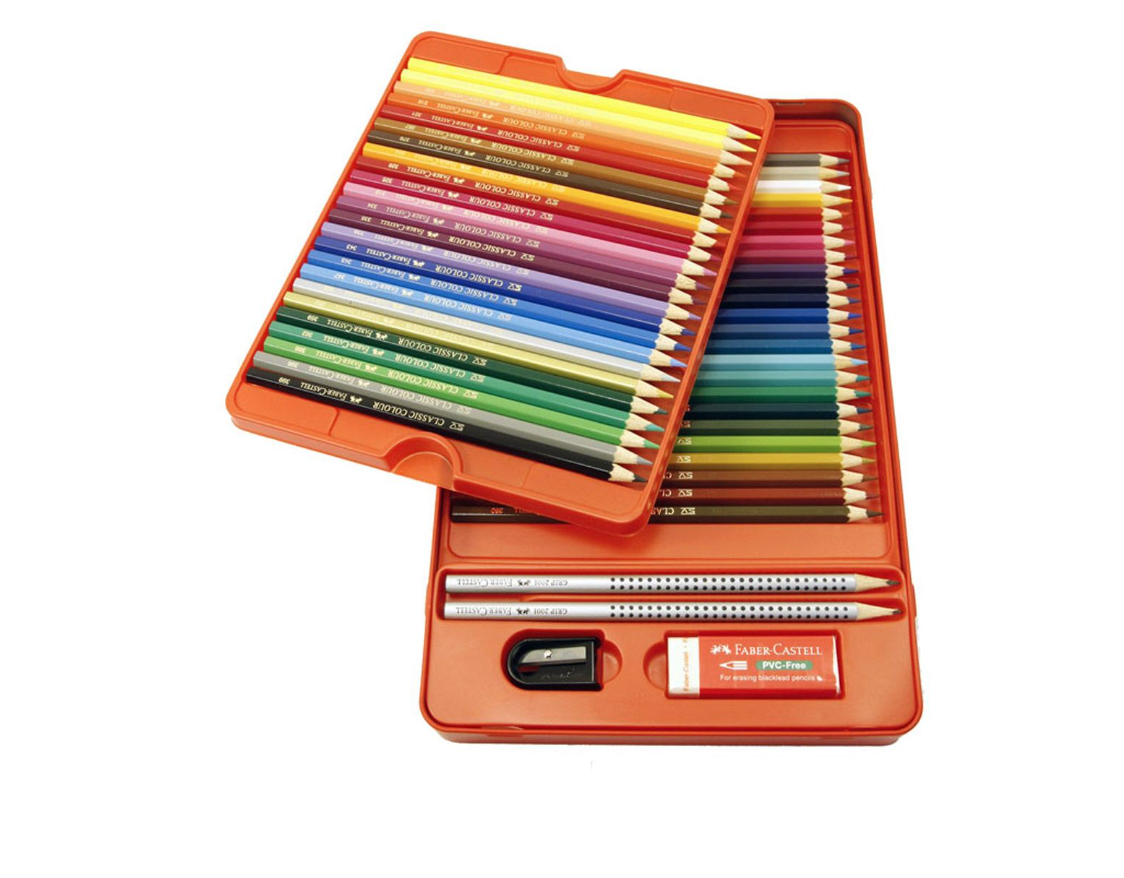 Lapiz Color Faber Castell Ecolapiz Lata X48u - Imagen 3