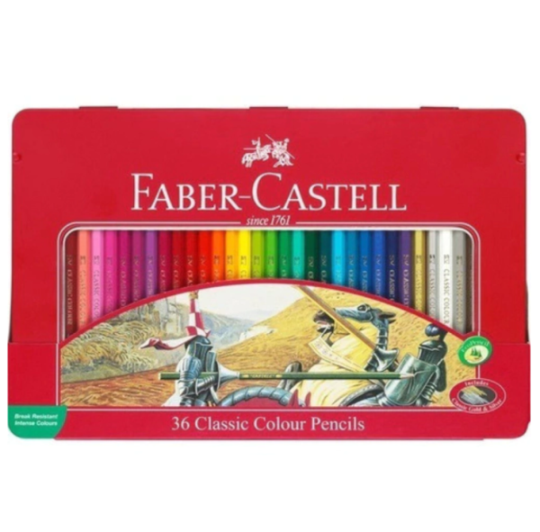 Lapiz Color Faber Castell Ecolapiz  Lata X36u. (11